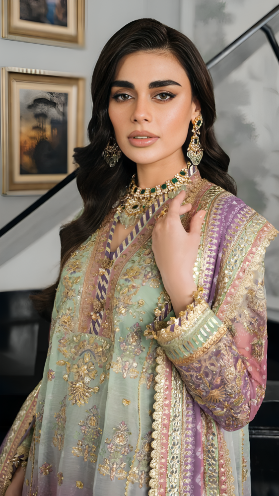 LUXURY LAWN 3PCS STITCHED | LL-1750-US