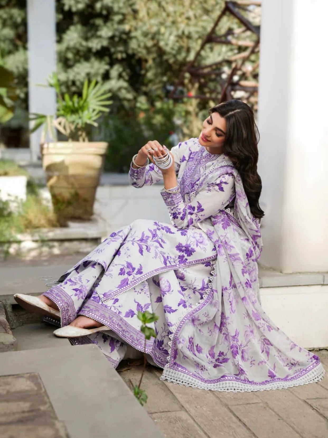 LUXURY LAWN 3PCS STITCHED | LL-1733-US