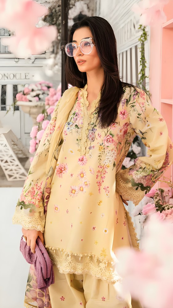 LUXURY LAWN 3PCS STITCHED | LL-1751-US