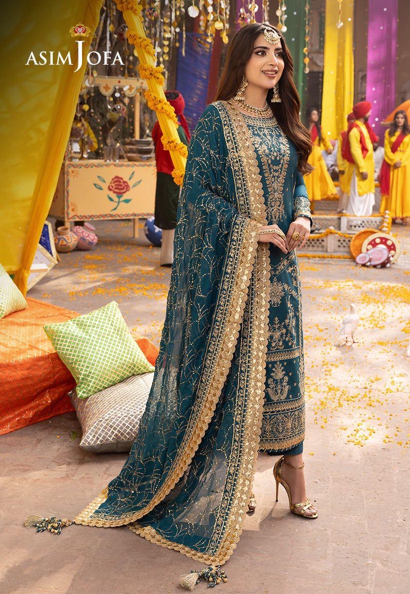 LUXURY CHIFFON 3PCS STITCHED | LC-2706-US