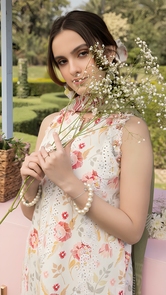 LUXURY LAWN 3PCS STITCHED | LL-1748-US