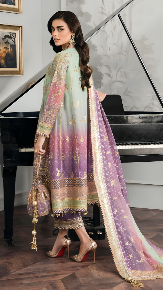 LUXURY LAWN 3PCS STITCHED | LL-1750-US