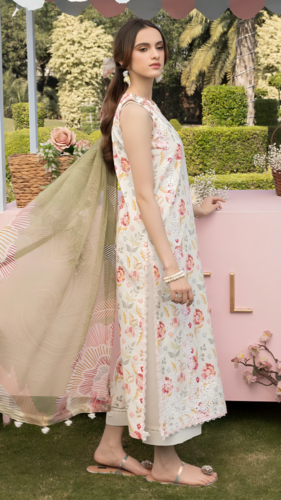 LUXURY LAWN 3PCS STITCHED | LL-1748-US