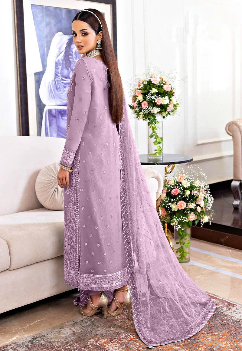 LUXURY CHIFFON 3PCS STITCHED | LC-2708-US