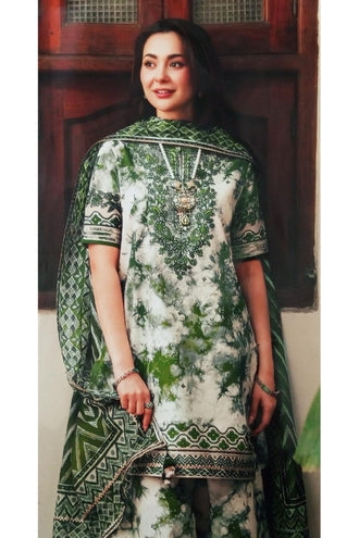 LUXURY LAWN 3PCS STITCHED | LL-1763-US