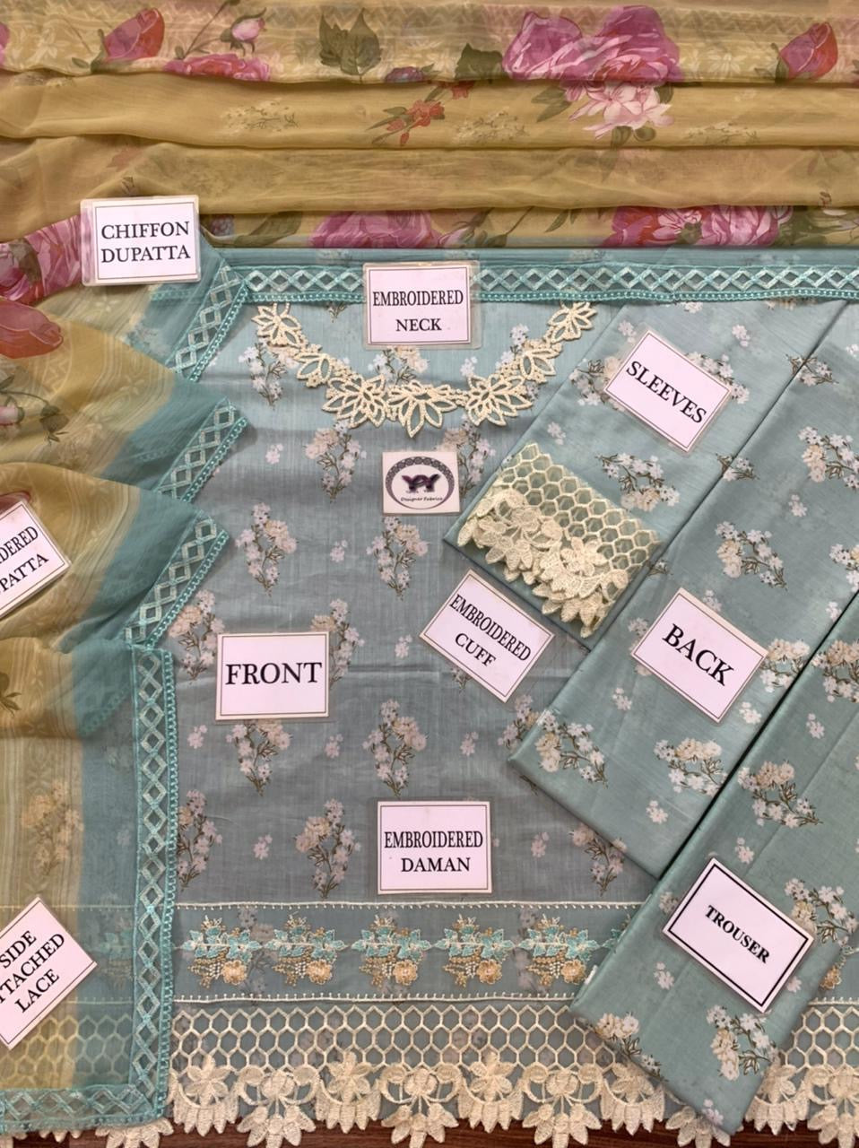 LUXURY LAWN 3PCS STITCHED | LL-1759-US
