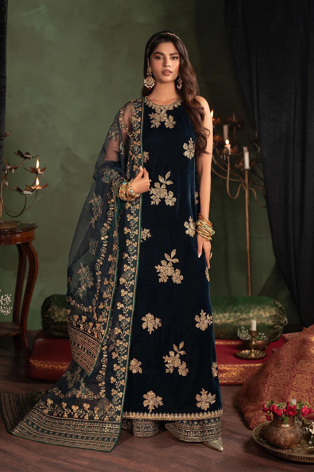 LUXURY VELVET 3PCS STITCHED | LV-5203-US
