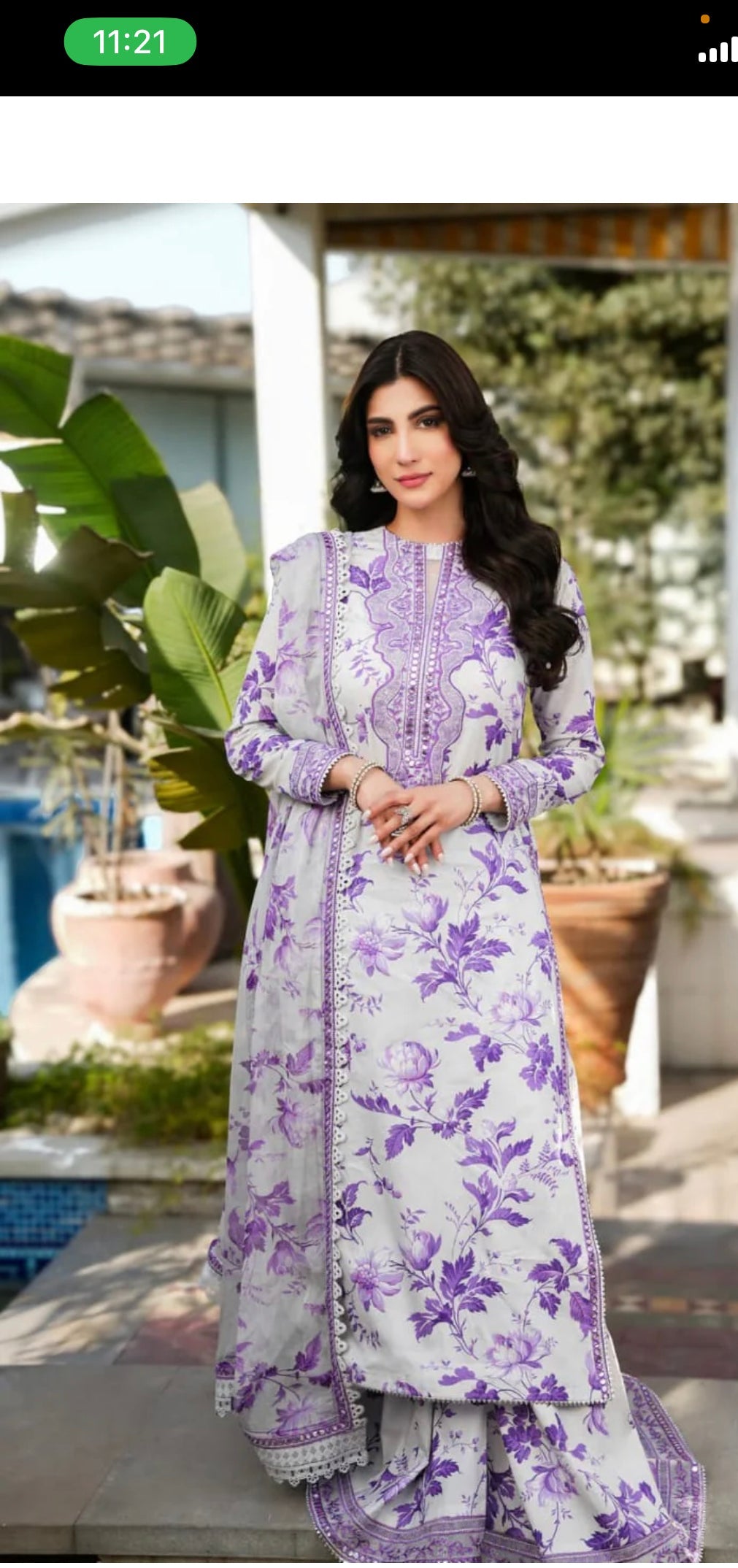 LUXURY LAWN 3PCS STITCHED | LL-1733-US