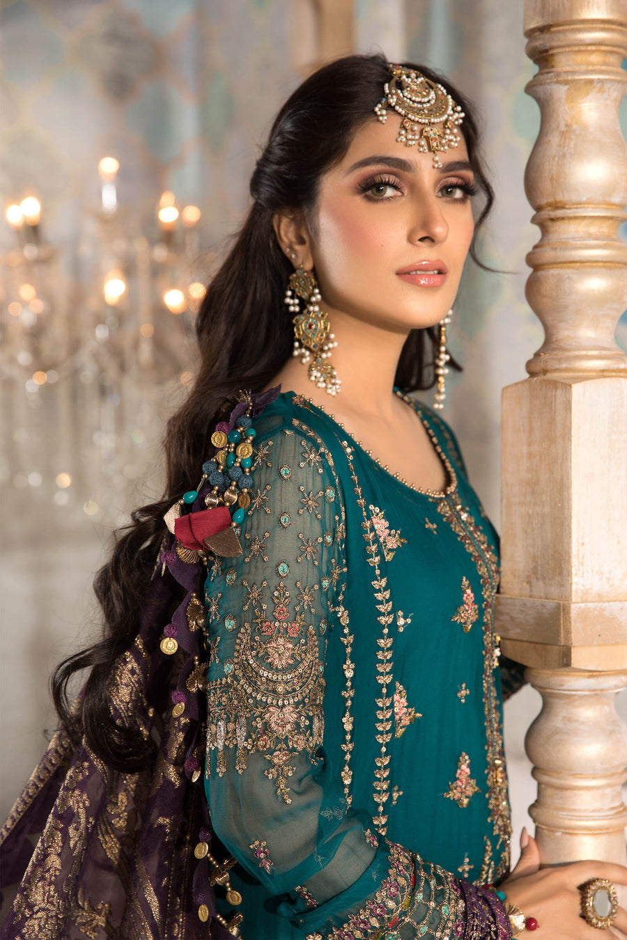 LUXURY CHIFFON 3PCS STITCHED | LC-2707-US