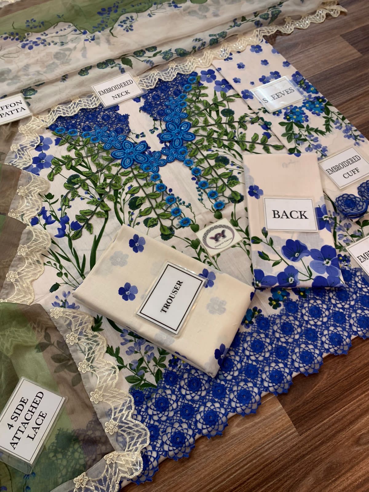 LUXURY LAWN 3PCS STITCHED | LL-1757-US