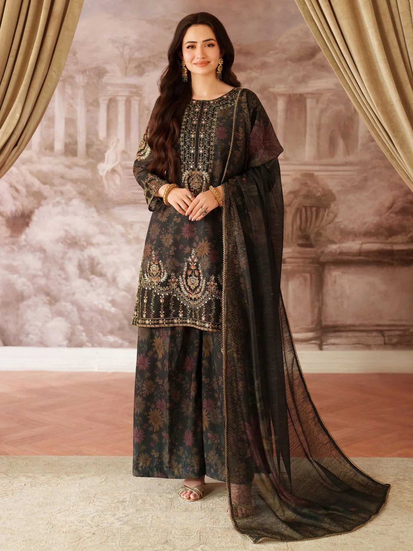 LUXURY LAWN 3PCS STITCHED | LL-1706-US