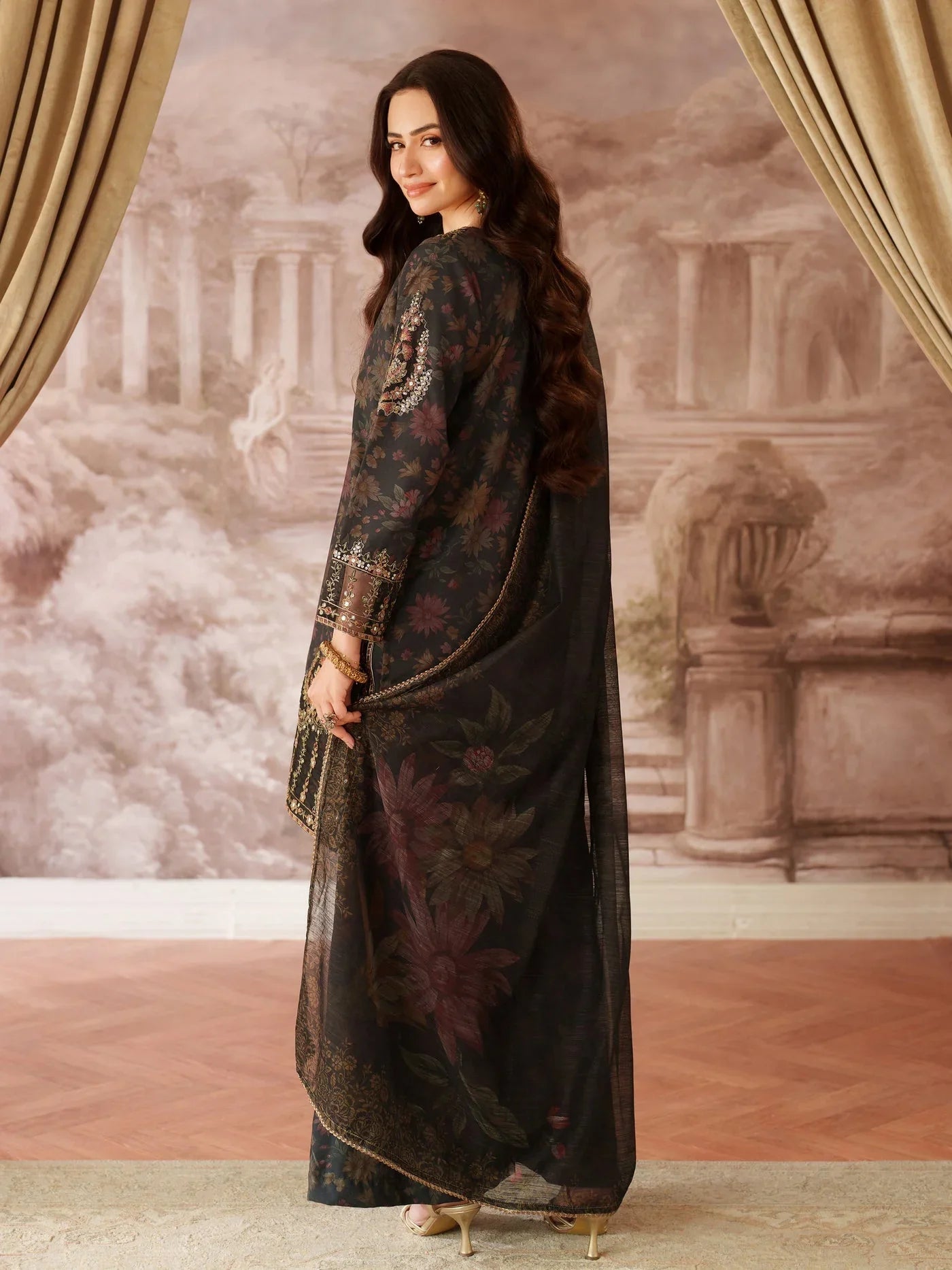 LUXURY LAWN 3PCS STITCHED | LL-1706-US