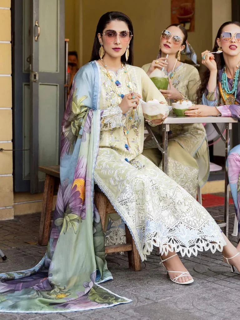 LUXURY LAWN 3PCS STITCHED | LL-1704-US