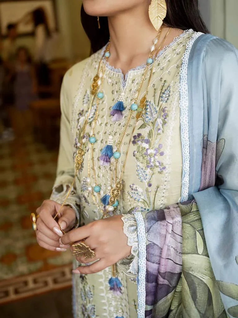 LUXURY LAWN 3PCS STITCHED | LL-1704-US
