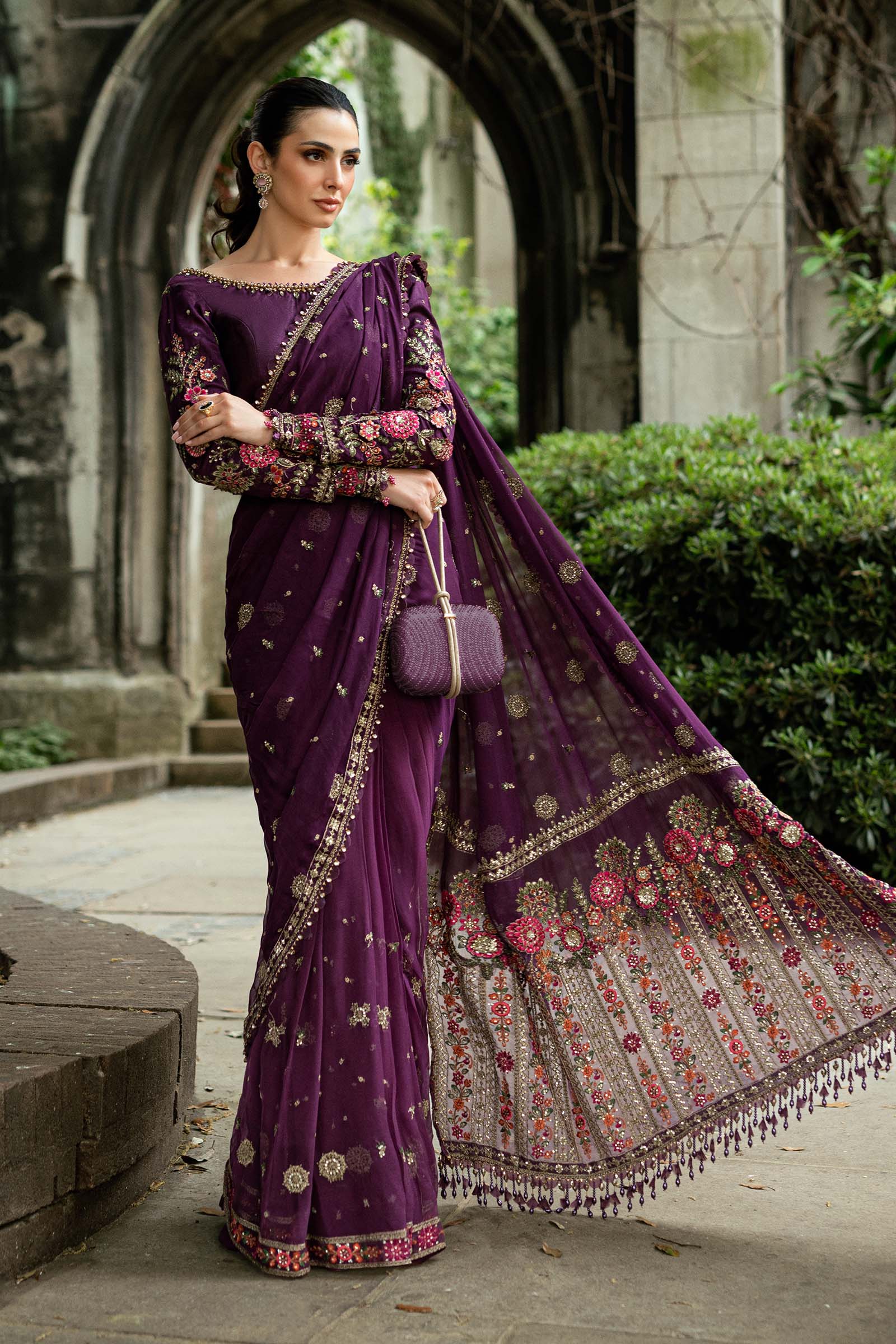LUXURY SAREE UN-STITCHED | LS-4306-US