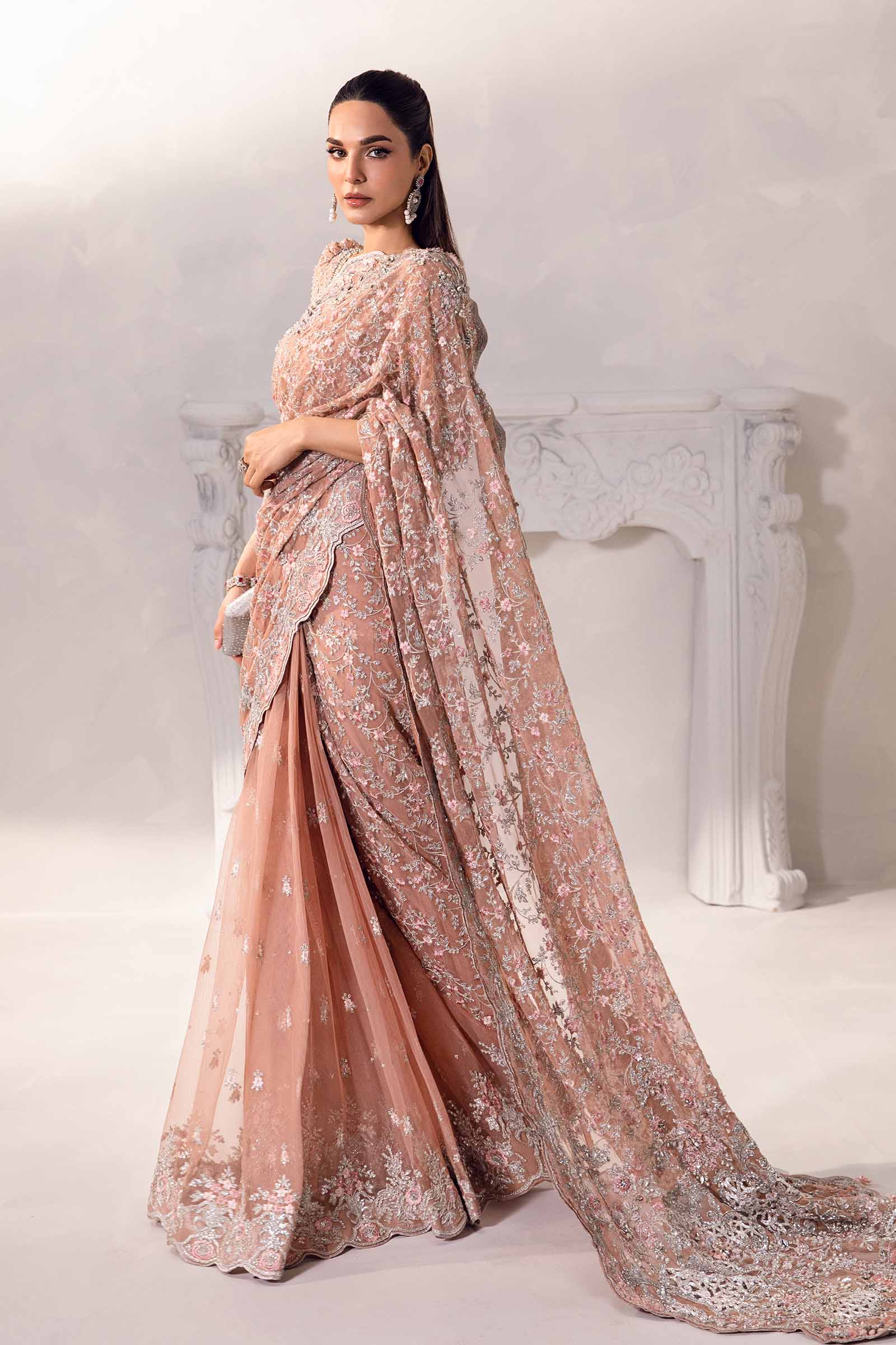 LUXURY SAREE UN-STITCHED | LS-4313-US