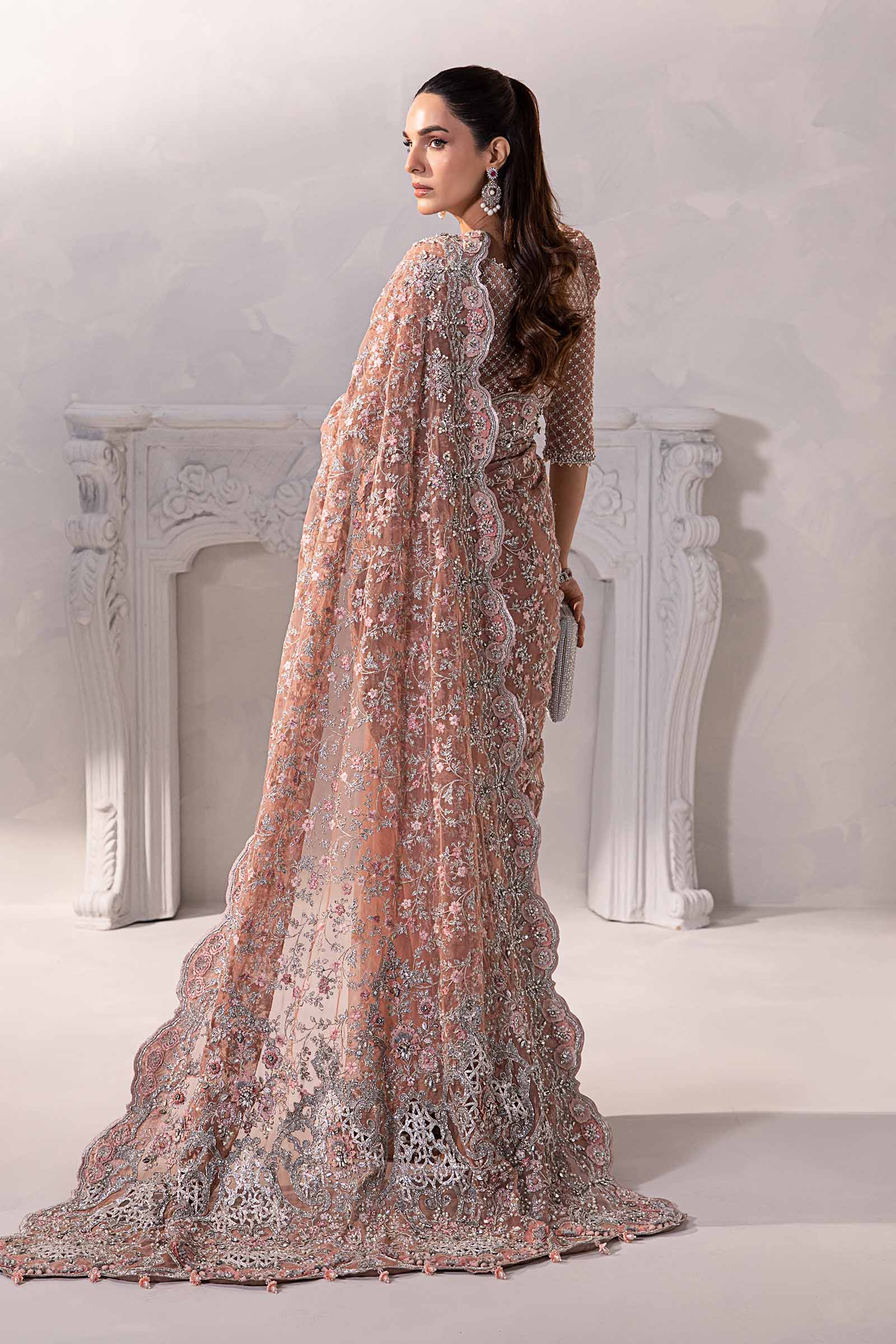 LUXURY SAREE UN-STITCHED | LS-4313-US