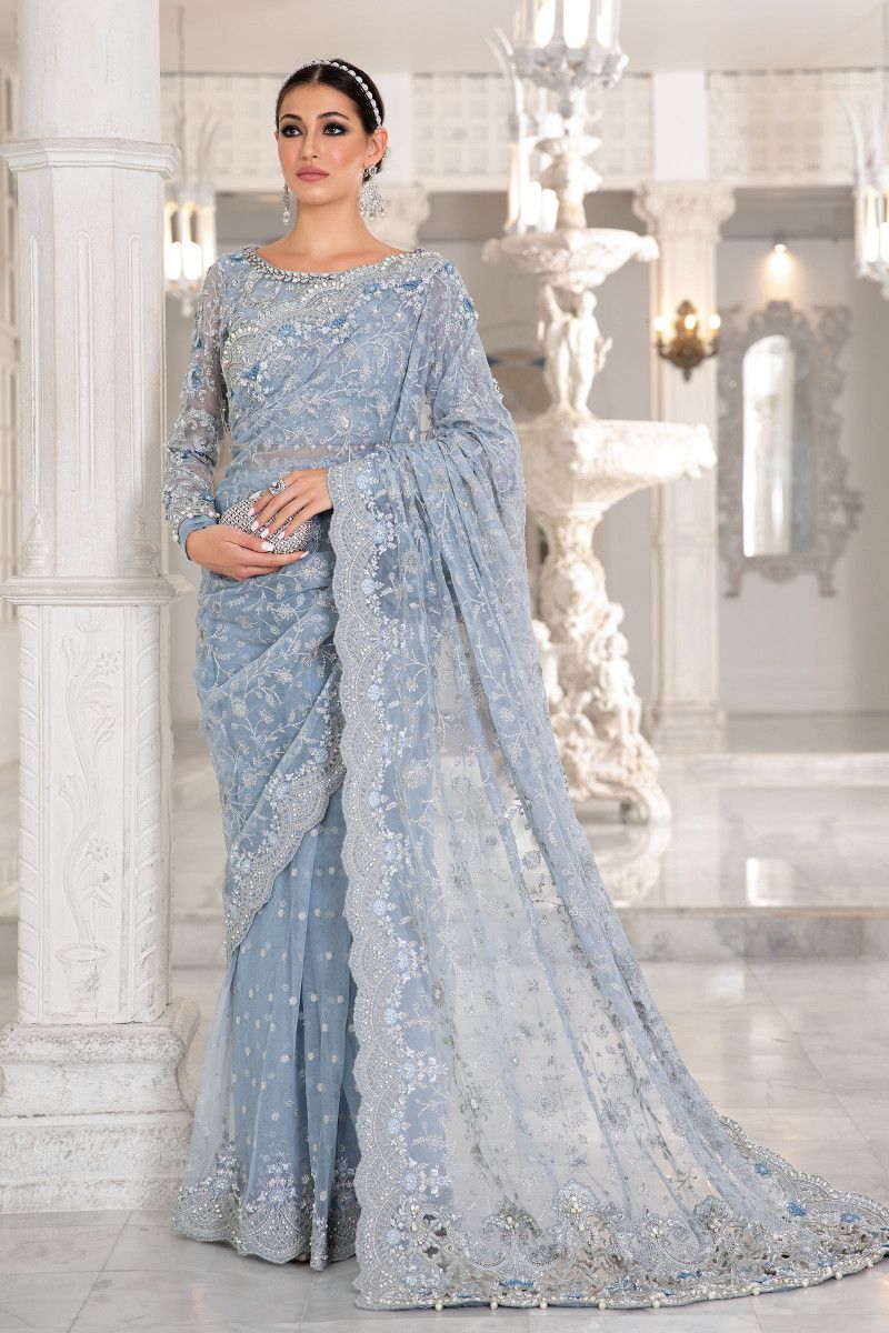 LUXURY SAREE UN-STITCHED | LS-4314-US