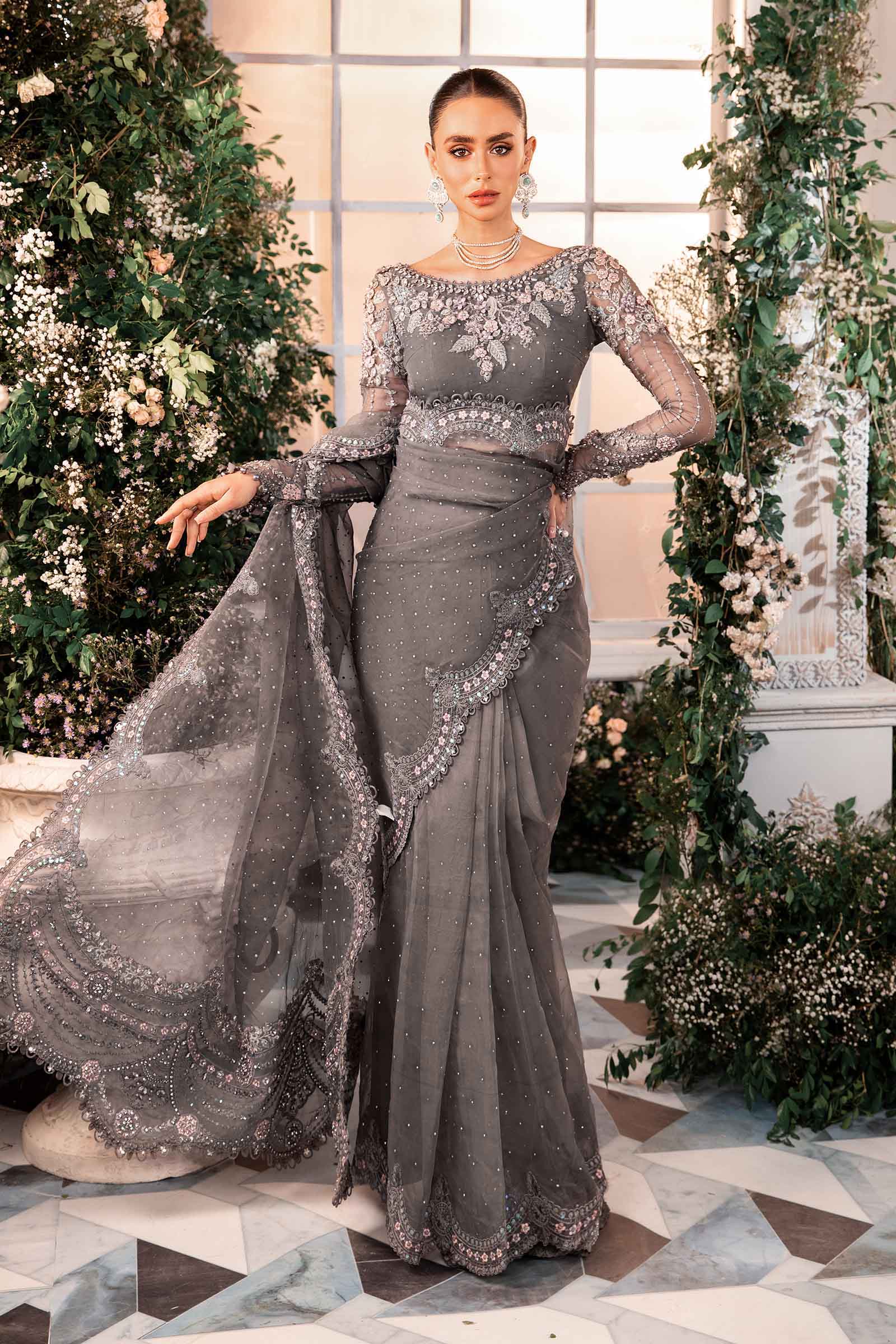 LUXURY SAREE UN-STITCHED | LS-4316-US