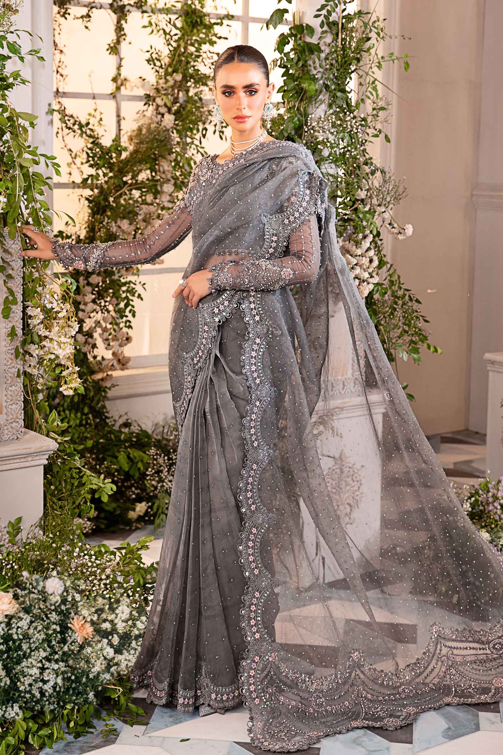 LUXURY SAREE UN-STITCHED | LS-4316-US