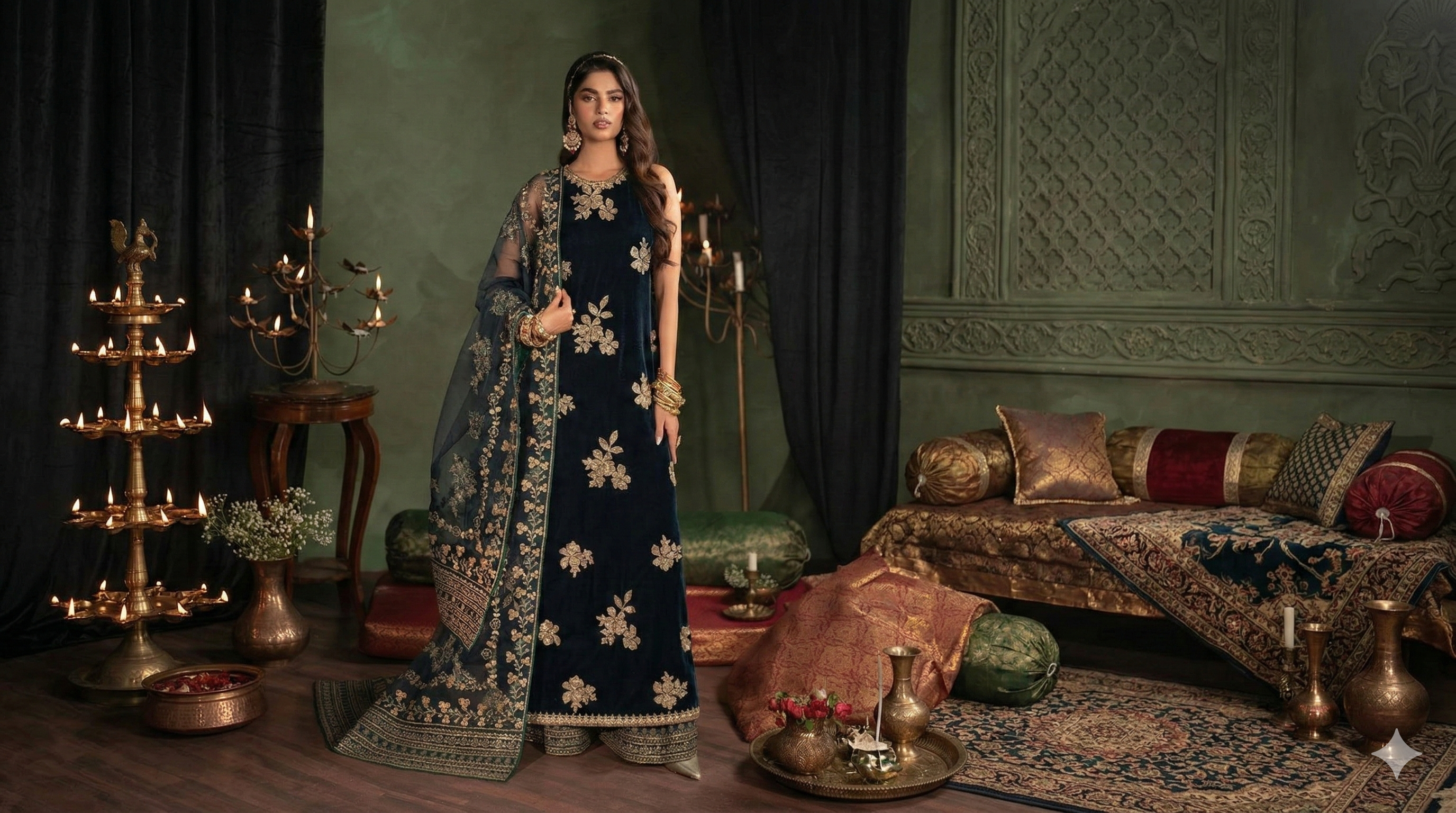Pakistani wedding and Eid velvet dress guide for US shoppers - Luxury Looms