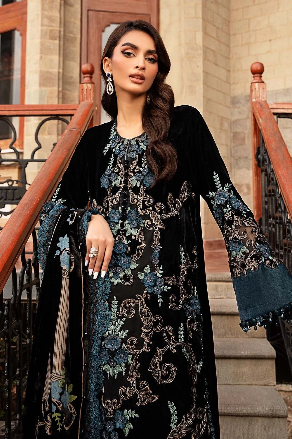 LUXURY VELVET 3PCS STITCHED | LV-5205-US