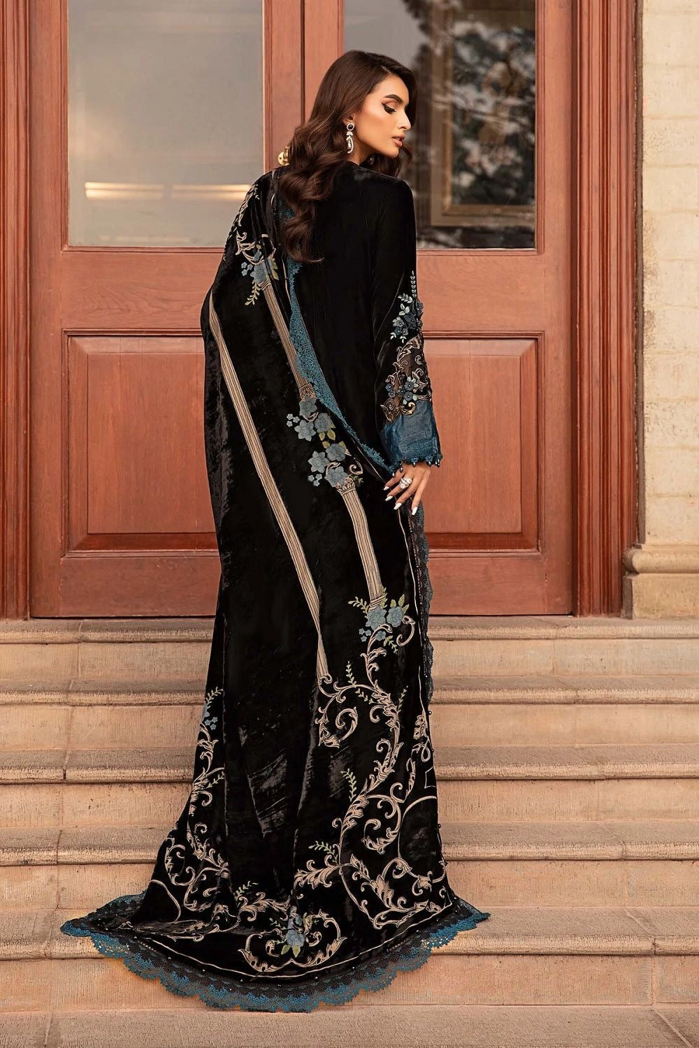 LUXURY VELVET 3PCS STITCHED | LV-5205-US