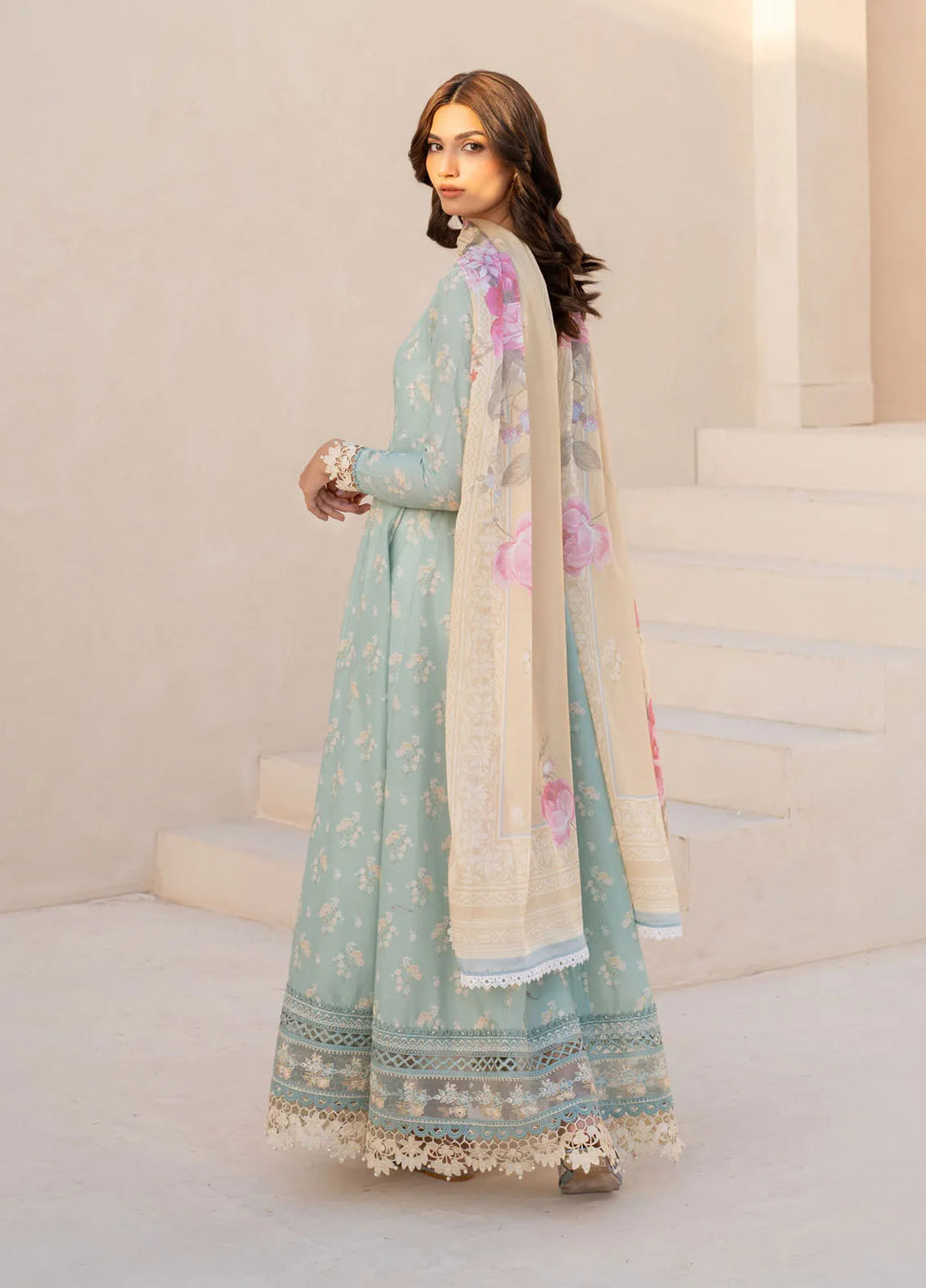 LUXURY LAWN 3PCS STITCHED | LL-1742-US