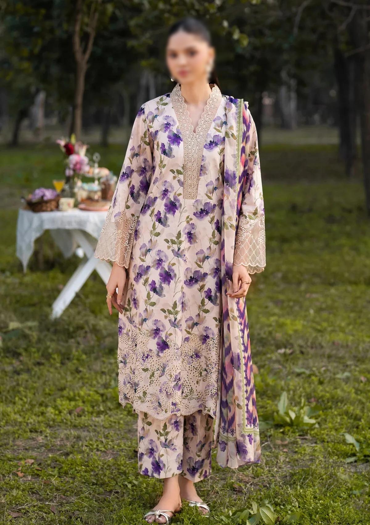 LUXURY LAWN 3PCS STITCHED | LL-1730-US