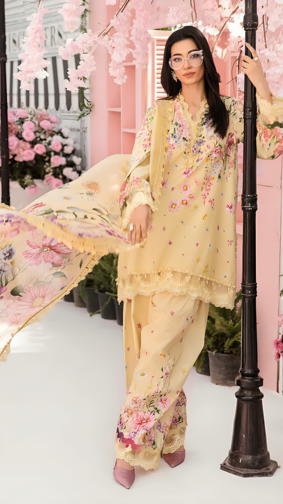 LUXURY LAWN 3PCS STITCHED | LL-1751-US