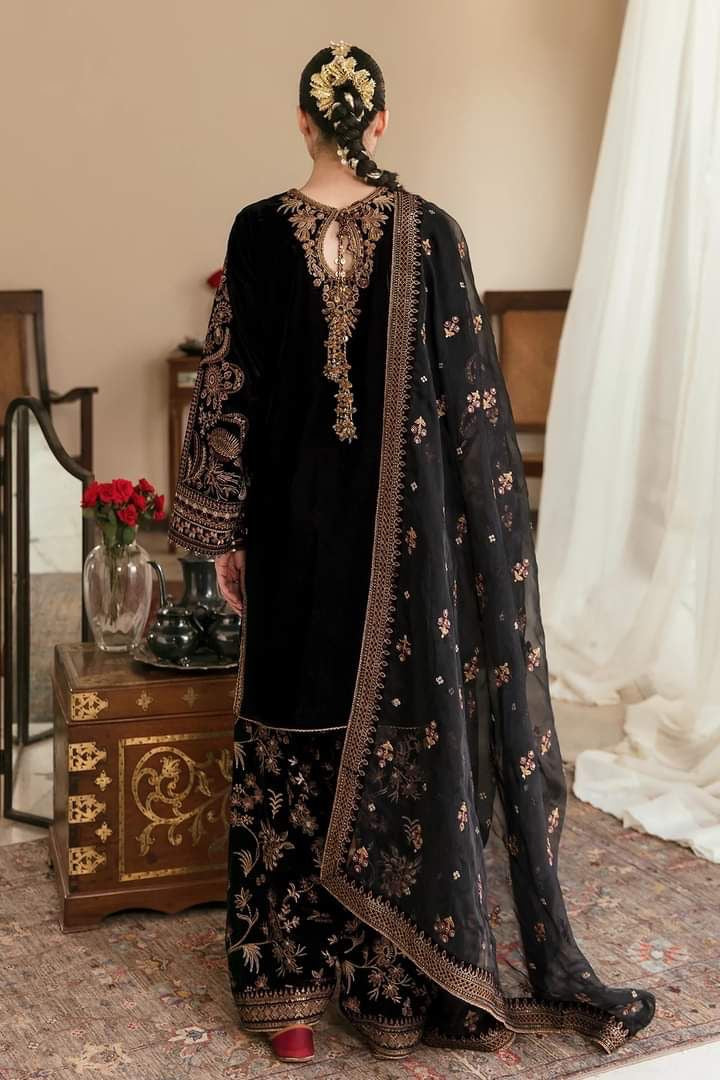LUXURY VELVET 3PCS STITCHED | LV-5201-US