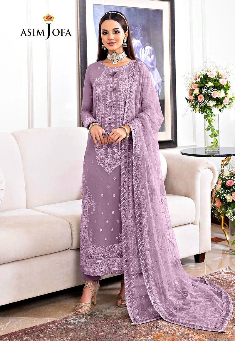 LUXURY CHIFFON 3PCS STITCHED | LC-2708-US