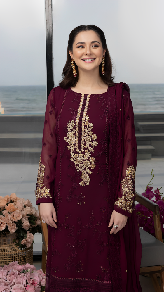 LUXURY LAWN 3PCS STITCHED | LL-1749-US