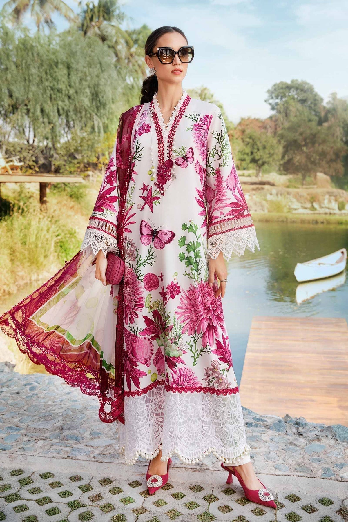 LUXURY LAWN 3PCS STITCHED | LL-1729-US