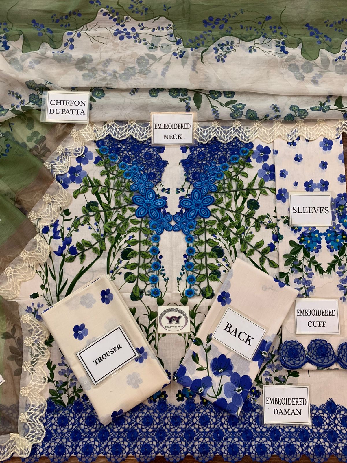 LUXURY LAWN 3PCS STITCHED | LL-1757-US