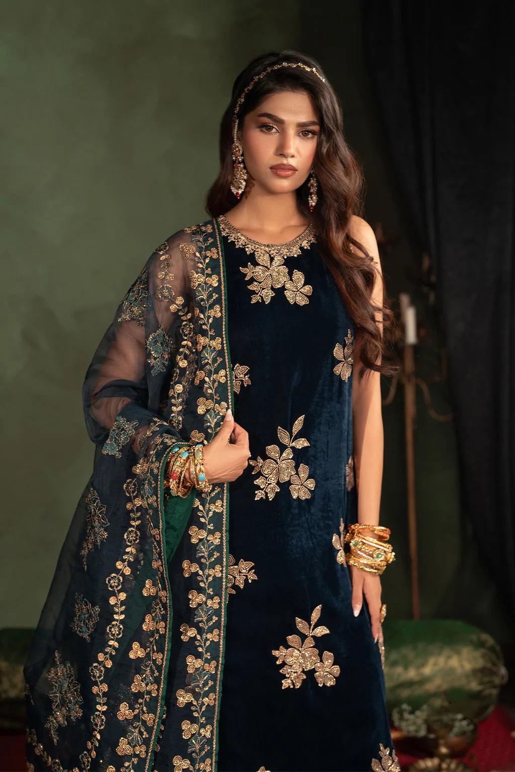 LUXURY VELVET 3PCS STITCHED | LV-5203-US