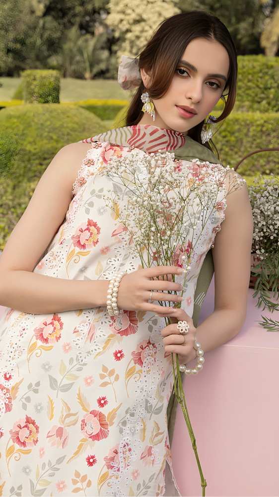 LUXURY LAWN 3PCS STITCHED | LL-1748-US