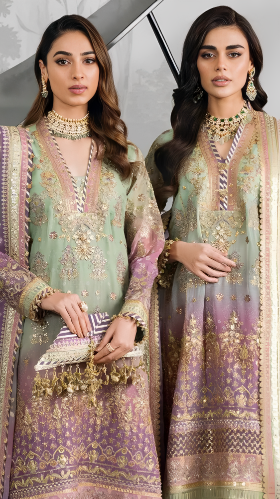 LUXURY LAWN 3PCS STITCHED | LL-1750-US