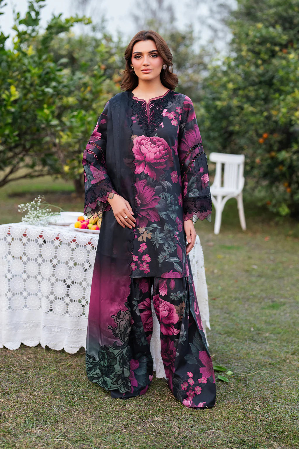 LUXURY LAWN 3PCS STITCHED | LL-1752-US