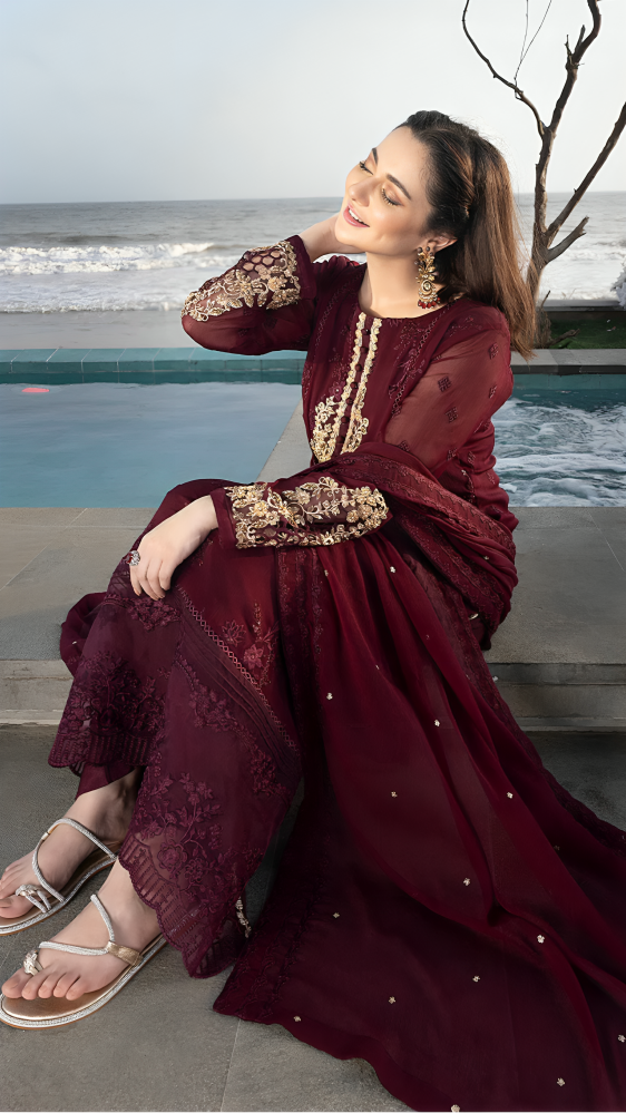 LUXURY LAWN 3PCS STITCHED | LL-1749-US
