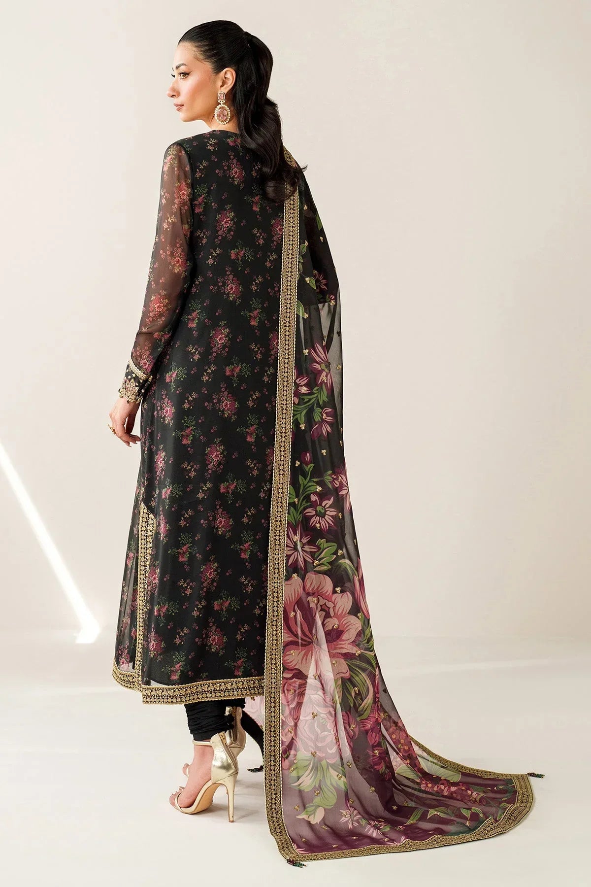 LUXURY CHIFFON 3PCS STITCHED | LC-2705-US