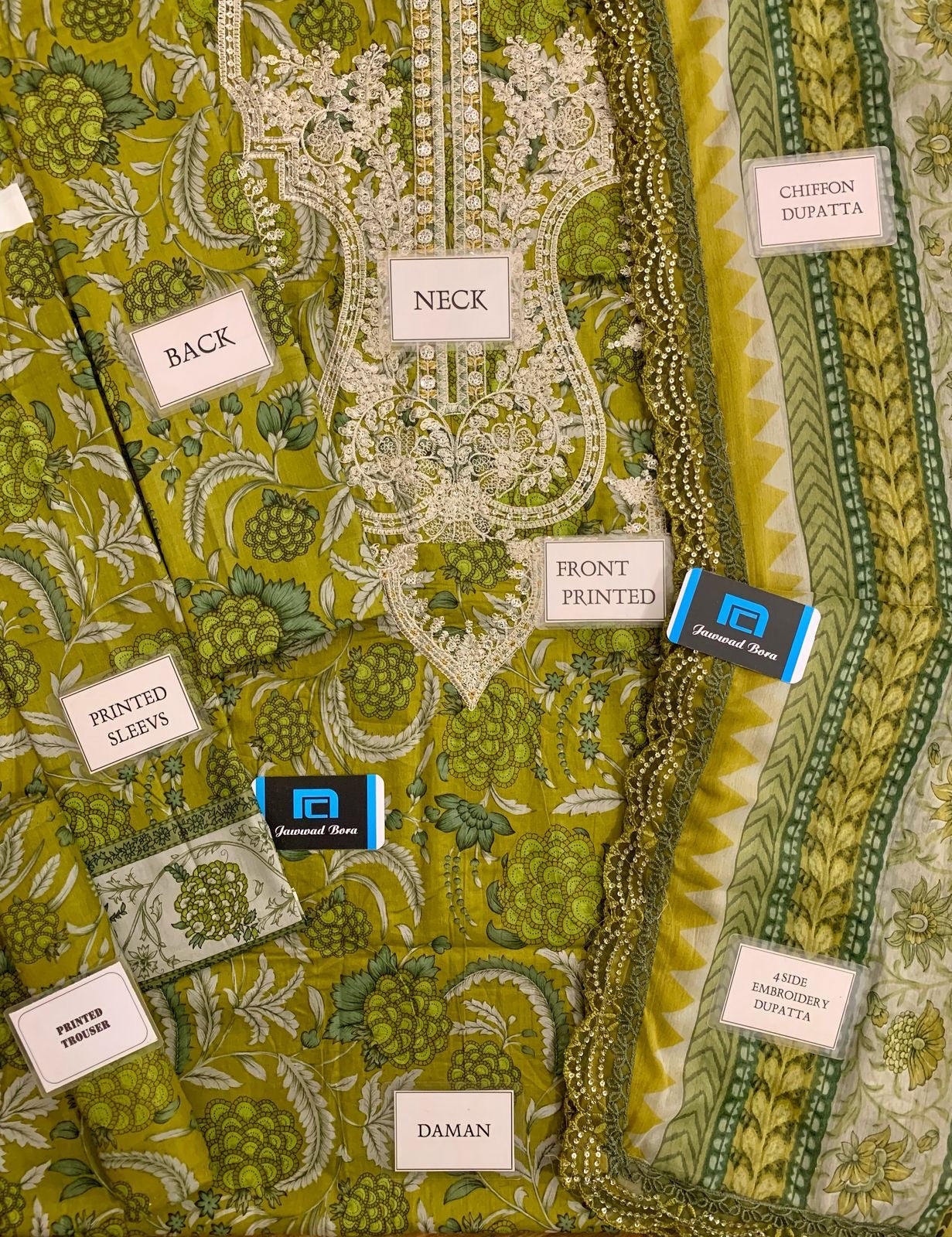 LUXURY LAWN 3PCS STITCHED | LL-1753-US