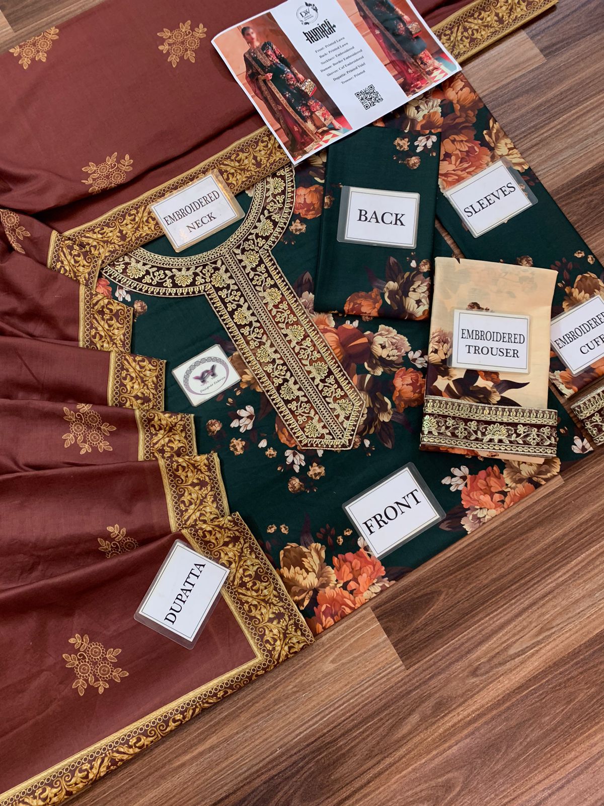 LUXURY LAWN 3PCS STITCHED | LL-1758-US