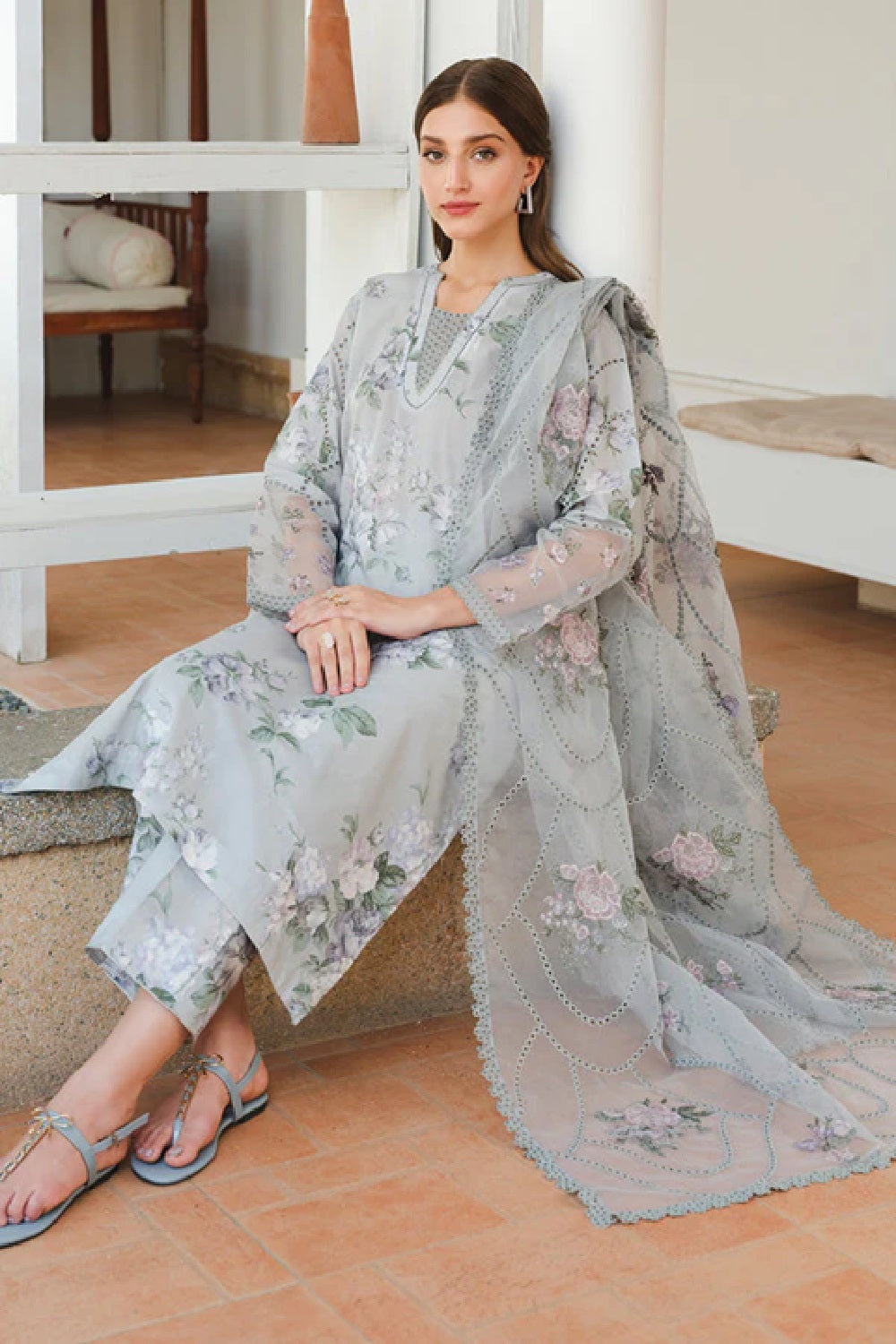 LUXURY LAWN 3PCS STITCHED | LL-1760-US