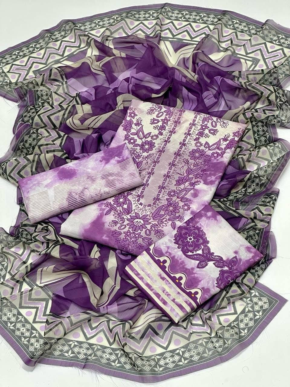 LUXURY LAWN 3PCS STITCHED | LL-1762-US