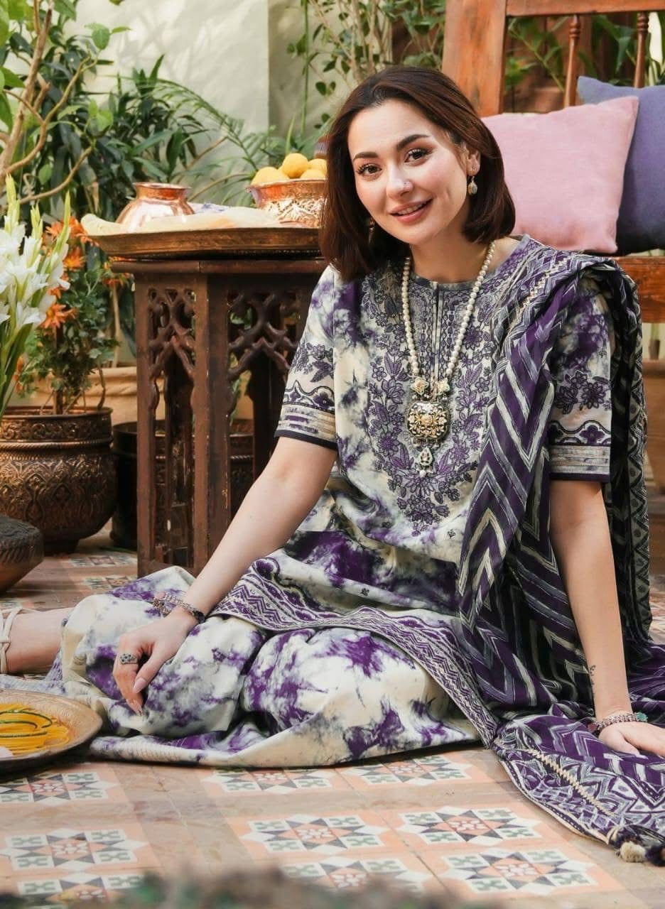 LUXURY LAWN 3PCS STITCHED | LL-1762-US