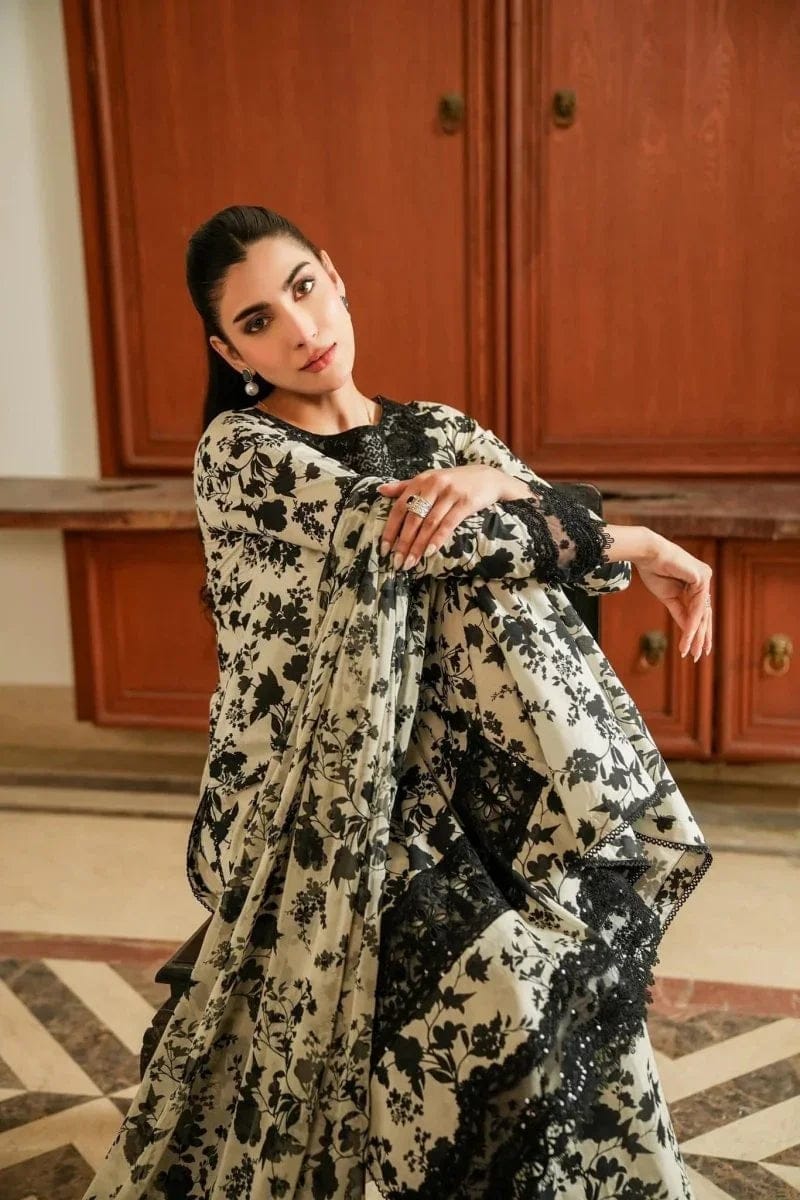 LUXURY LAWN 3PCS STITCHED | LL-1732-US