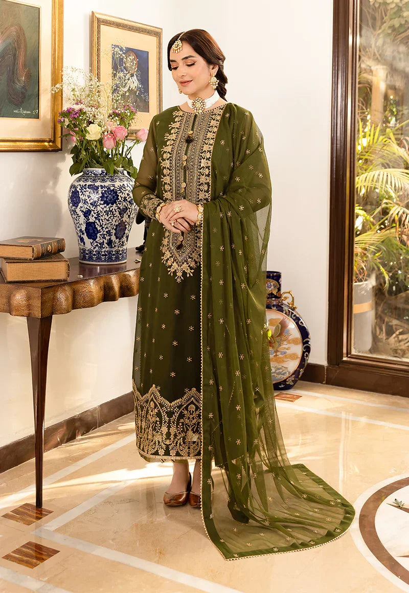 LUXURY CHIFFON 3PCS STITCHED | LC-2702-US