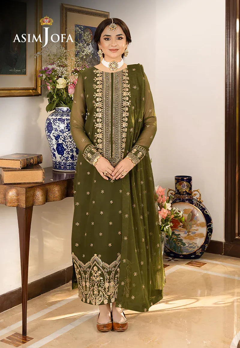 LUXURY CHIFFON 3PCS STITCHED | LC-2702-US