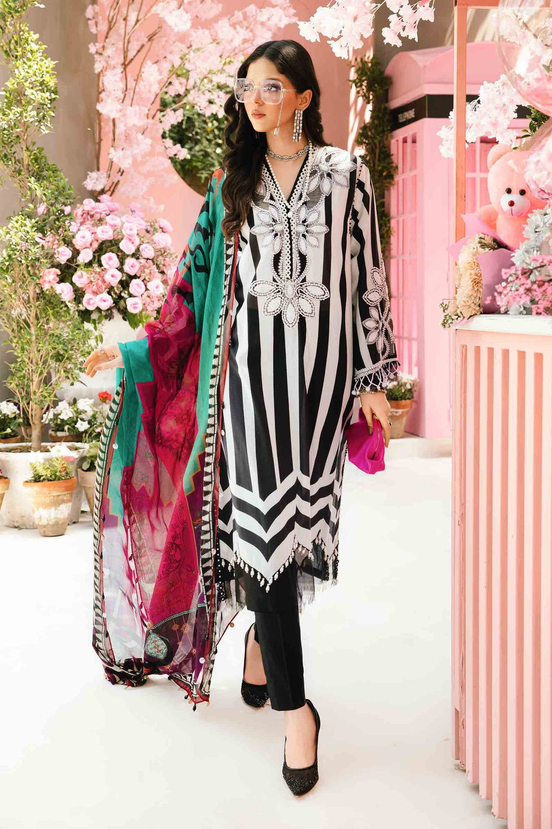 LUXURY LAWN 3PCS STITCHED | LL-1705-US
